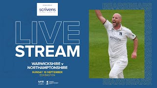 🔴 LIVE  Warwickshire v Northamptonshire  County Championship  Day One [upl. by Leiand]