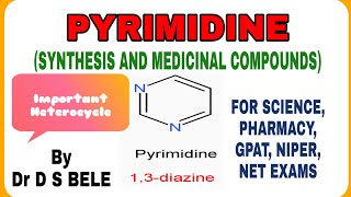 PYRIMIDINE SYNTHESIS AND MEDICINAL COMPOUNDS [upl. by Allebram]