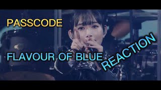 PASSCODE FLAVOR OF BLUE REACTION reactionvideo guitar rock metal [upl. by Lleder]