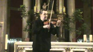 JS Bach  Corrente from Violin Partita Nr1 [upl. by Assirrac]