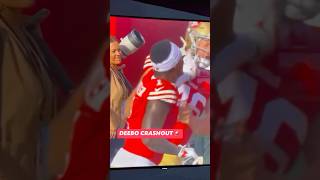 DEEBO SAMUELS PUNCHES TEAMATE 😱 nfl 49ers sports [upl. by Karilynn]