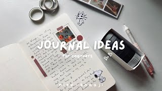 Journal ideas for beginners🌵 aesthetic ideas  ninu shaaji [upl. by Cirad]