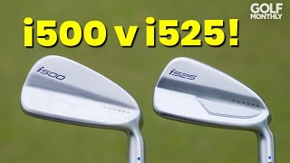 PING i500 v NEW i525 IRONS TEST [upl. by Aldos309]