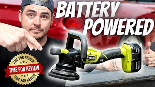 Ryobi 18V Dual Action Polisher  Battery Powered Polisher  Car Detail [upl. by Georgine]