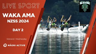 Waka Ama NZSS 2024  Day 2 [upl. by Sobel417]