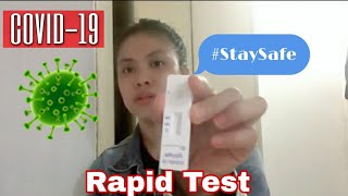 COVID19  CLUNGENE RAPID TEST PROCEDURE [upl. by Jeniece157]