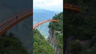 Rainbow 🌈🌈🌈 Bridge 🌉🌉🌉  shortvideo nature ytshorts scenery entertainment tudubabu [upl. by Macfarlane]