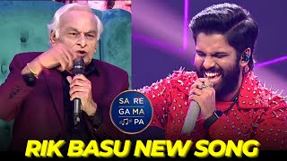 Rik Basu New Song Saregamapa  Rik Basu Latest Performance Saregamapa  Saregamapa New Episode [upl. by Aelrac]