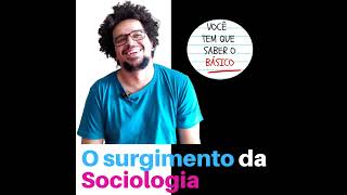 O surgimento da Sociologia [upl. by Assenna]