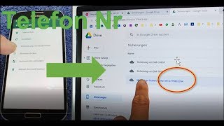 ✔️ Whatsapp Backup wiederherstellen wird nicht gefunden ❓ TelefonNummer in Google Drive prüfen [upl. by Hildegarde]