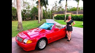 SOLD 1991 Mercedes Benz SL 500 Roadster only 56K Miles for sale by Autohaus of Naples [upl. by Jerrie977]