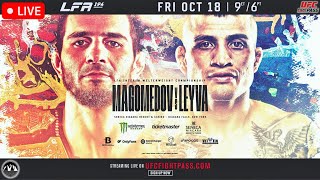 LFA 194 Magomedov vs Leyva  LIVE STREAM  MMA FIGHT COMPANION Legacy Fighting Alliance NEW YORK [upl. by Gersham117]