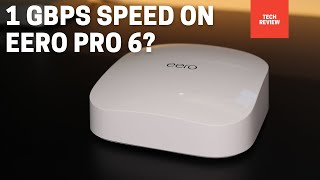 Eero Pro 6  Can you get 1 Gbps speeds [upl. by Heinrik733]