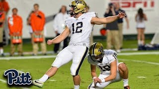 Pitt Upsets 2 Clemson On Chris Blewitt GameWinning Field Goal [upl. by Halona]