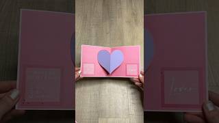 Pop Up Heart Card 3 💖 popupcard valentinesdaycards [upl. by Robbins806]