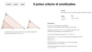 1° criterio di similitudine [upl. by Kirkpatrick]