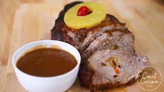 PERNIL DE COCHINO CERDO  PERNIL VENEZOLANO RECETA FACIL Y RAPIDA [upl. by Ahsilef]