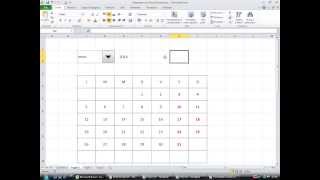 Calendario Automatico Con Excel [upl. by Dawaj597]