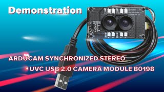 Arducam OV2710 Stereo USB Camera Module Demonstration [upl. by Helms]