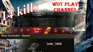 M2 Light Tank 14 kills Winter Himmelsdorf World of Tanks [upl. by Ard]