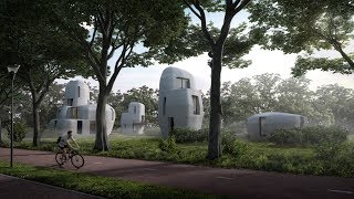 Eindhoven to build quotworld’s firstquot 3Dprinted houses that people can live inside [upl. by Annamaria41]