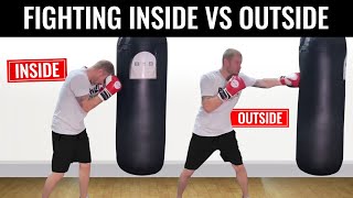 Fighting Inside Vs Outside Range Boxing with Olympic boxer l Great Boxing Tips [upl. by Lorenzo]