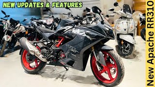 2024🔥New Updated TVS Apache RR310 Bomber Grey Full Review ❤️ Quick Shifter amp Cruise Control [upl. by Blair890]