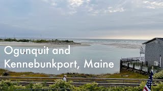 Ogunquit and Kennebunkport Maine  Places to Eat and Visit [upl. by Descombes135]