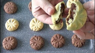 SABLÉS MARBRÉS VANILLE CHOCOLAT  RECETTE FACILE [upl. by Keiko249]