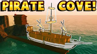 Ylands  PIRATE COVE amp SHIP DOCK Ylands Gameplay Roleplay Multiplayer User Creations [upl. by Romalda]