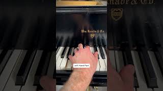 Vienna Tutorial 🎹 shorts piano pianomusic Billyjoel pianist coversong pianolession vienna [upl. by Nelie]