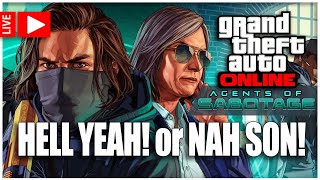 GTA 5 ONLINE  Agents of Sabotage DLC  Is It Good👀gta [upl. by Lari]