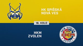 16 kolo HK Spišská Nová Ves – HKM Zvolen 04 HIGHLIGHTY [upl. by Ardiek]