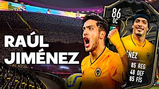 Raúl JIMENEZ 86 FICHAJES DISTINTIVOS  Análisis ¿Vale la pena FIFA 22 [upl. by Sedruol991]