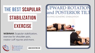 The BEST SCAPULAR STABILIZATION Exercise with DR EVAN OSAR [upl. by Hew554]