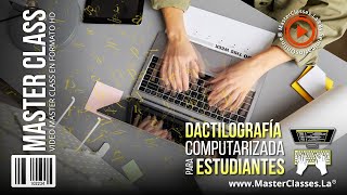 Dactilografía Computarizada para Estudiantes  Mayor velocidad y precisión [upl. by Amoeji]