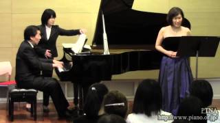 Schubert Franz Nur wer die Sehnsucht kenntD 877Op62 Pf 岡原慎也 Sop 老田裕子 [upl. by Deirdre]