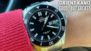 Orient Kano Dive Watch Review  New Orient Dive Watch [upl. by Ruphina]