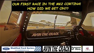 How did our Mk2 Cortina race car get on in its first race in the Modified Ford Series at Silverstone [upl. by Jerroll]