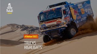 DAKAR2021  Truck Highlights [upl. by Rutter]