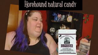 Fatty Approved Horehound old fashioned natural candy taste test [upl. by Nytsuj]