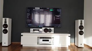 Dali opticon 6 with denon x6200 [upl. by Notsreik]