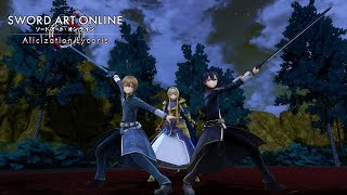 SWORD ART ONLINE Alicization Lycoris  DLC1 Launch Trailer [upl. by Eninahs]