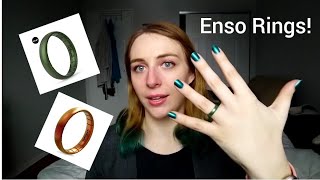 HaulReview Loch Ness and Poseidon Enso Rings Legends Collection Silicone WeddingEngagement Ring [upl. by Zakaria]