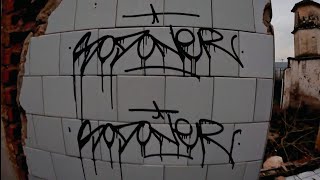 Tagging with black squeezer graffiti grog [upl. by Zampardi746]