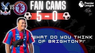 EAGLE CAM  TristansCPFCVlogs  Crystal Palace vs Aston Villa  CPFC crystalpalace astonvilla [upl. by Yaresed]