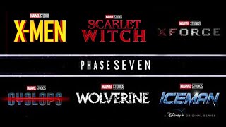 MARVEL REVEALS 5 PHASE 7 MOVIE RELEASE DATES FOR MCU [upl. by Arret]