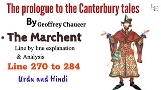 The Marchent in Chaucers quotThe Canterbury Talesquot Lines 270 to 284 Explained [upl. by Charlot]