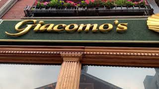 Giacomos  a notso Hidden Gem in Boston  Tour the World Wednesday  3 [upl. by Mroz]