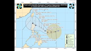 LIVE Typhoon Kristine Updates RealTime Forecast and Advisories [upl. by Larrej]